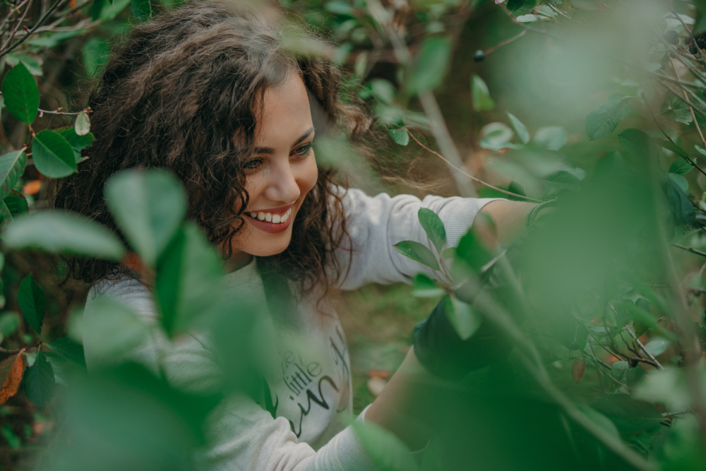 woman in nature during addiction recovery