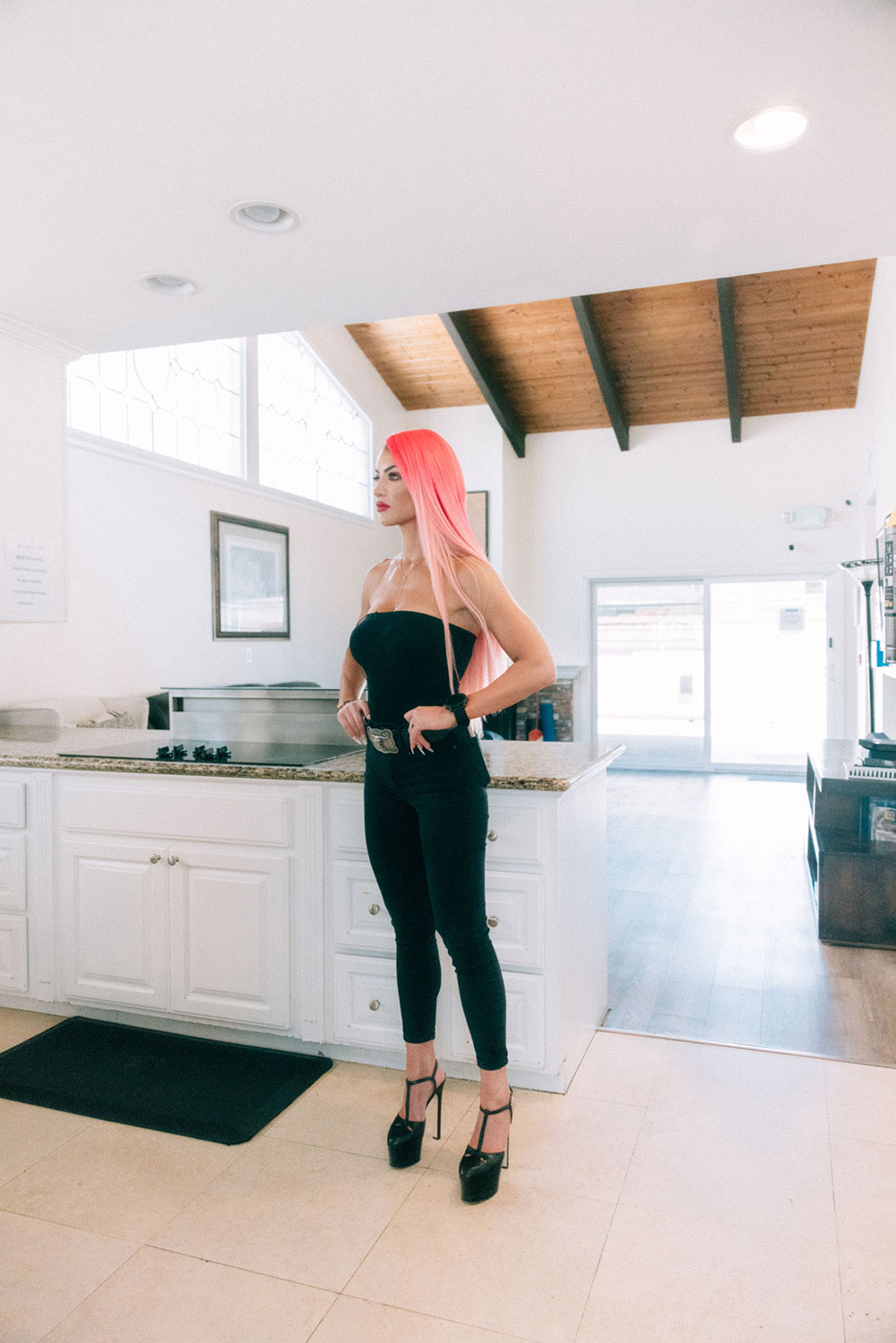 Natalie Eva Marie in residential recovery center